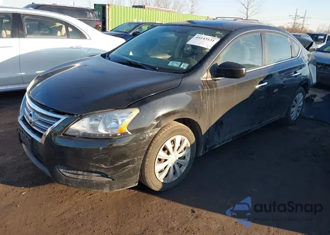2013 Nissan Sentra Sv из США, поврежденный, VIN 1N4AB7AP3DN909934